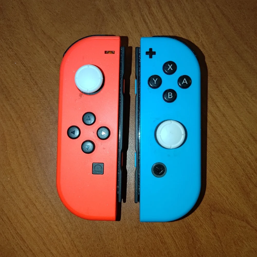 Nintendo Switch Joy-Con Controller - Neon Red/Neon Blue Pair (HACAJAEAA)